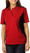 Blue Generation Ladies Colorblock Wicking Polo Blue Generation Ladies Colorblock Wicking Polo
