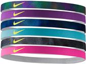 NIKE Printed Headbands (assorted 6pk) NIKE Printed Headbands (assorted 6pk)
