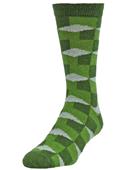 B.ella Mens Cubist All Season Cotton Crew Socks