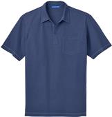 Port Authority Mens Stain-Resistant Pocket Polo