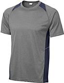 Sport-Tek Youth Heather Colorblock Contender Tee