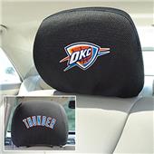 Fan Mats NBA OKC Thunder Head Rest Covers Fan Mats NBA OKC Thunder Head Rest Covers
