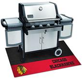 Fan Mats NHL Chicago Blackhawks Grill Mat Fan Mats NHL Chicago Blackhawks Grill Mat