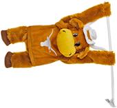 COLLEGIATE Texas Longhorns 3D Mascot Car Flag