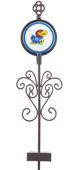 COLLEGIATE Kansas Jayhawks Solar Yard Ornament