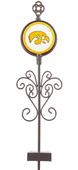 COLLEGIATE Iowa Hawkeyes Solar Yard Ornament