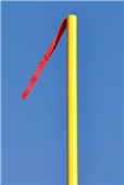 Wind Streamers for Football Goal Post