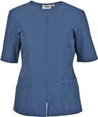 Edwards Women's Zip Front Smock Tunic Edwards Women's Zip Front Smock Tunic
