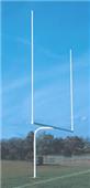 H.S. Football White Level Plate Goal Post 5' or 6'