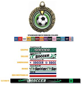 Hasty Awards Soccer Eclipse Insert Medal M-8501