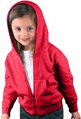 Rabbit Skins Toddler Fleece Zip Front Hoodie