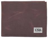 Eagles Wings 3 Styles LSU Tigers NCAA Wallets