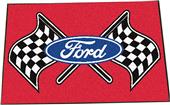 Fan Mats Ford Flags Starter Mat Rug 19"x30" Fan Mats Ford Flags Starter Mat Rug 19"x30"