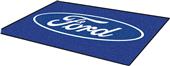 Fan Mats Ford Oval 4'x6' Rug Fan Mats Ford Oval 4'x6' Rug