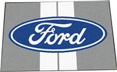 Ford Oval w/Stripes Starter Mat Rug 19"x30" Ford Oval w/Stripes Starter Mat Rug 19"x30"
