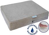 Go Pet Club Memory Foam Khaki Pet Bed Go Pet Club Memory Foam Khaki Pet Bed