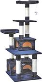 Go Pet Club Black Cat Tree Condo Go Pet Club Black Cat Tree Condo