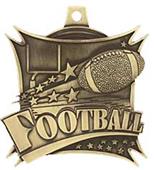 Hasty Awards 2.5" Xtreme Football Medal M-701F Hasty Awards 2.5" Xtreme Football Medal M-701F