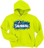 Image Sport Swimming Safety Splatter Hoodie Image Sport Swimming Safety Splatter Hoodie