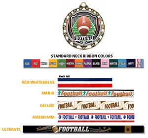 Hasty Awards Football Star Medal Insert M-4401
