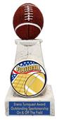 Hasty Awards 6" Football Stone Tower Trophies Hasty Awards 6" Football Stone Tower Trophies