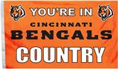 BSI NFL Cincinnati Bengals Country 3' x 5' Flag BSI NFL Cincinnati Bengals Country 3' x 5' Flag