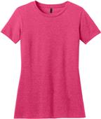 District Made Ladies Perfect Blend Crew Tee Shirt