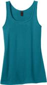 District Made Ladies Mini Rib Racerback Tank