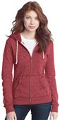District Made Juniors Marled Full-Zip Hoodie