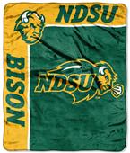 NCAA North Dakota St School Spirit Raschel Throw