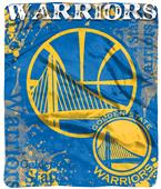 Northwest NBA Warriors Raschel Dropdown Throw Northwest NBA Warriors Raschel Dropdown Throw
