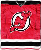 Northwest NHL Devils Raschel Jersey Plush Throw Northwest NHL Devils Raschel Jersey Plush Throw