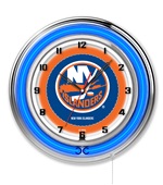Holland NHL New York Islanders 19" Neon Logo Clock Holland NHL New York Islanders 19" Neon Logo Clock