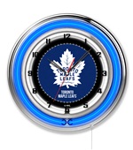 Holland NHL Toronto Maple Leafs 19" Neon Clock Holland NHL Toronto Maple Leafs 19" Neon Clock