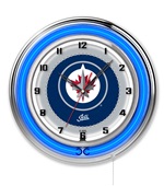 Holland NHL Winnipeg Jets 19" Neon Clock Holland NHL Winnipeg Jets 19" Neon Clock