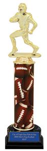 Hasty Awards Football Column Trophies
