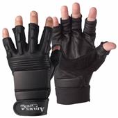 Adams Football Lineman 1/2 Finger Gloves-Closeout Adams Football Lineman 1/2 Finger Gloves-Closeout