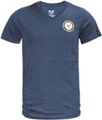 Rapid Dominance Navy Military V-Neck Tee Rapid Dominance Navy Military V-Neck Tee