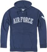 Rapid Dominance Air Force Full Zip Hoodies Rapid Dominance Air Force Full Zip Hoodies