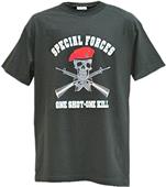 Rapid Dominance 1 Shot 1 Kill Military Tee Rapid Dominance 1 Shot 1 Kill Military Tee