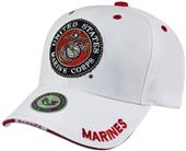 Rapid Dominance White Marines Military Cap Rapid Dominance White Marines Military Cap