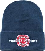 Rapid Dominance Fire Dept Law Long Knit Beanie