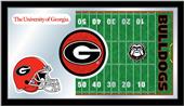 Holland University of Georgia Football Mirror Holland University of Georgia Football Mirror