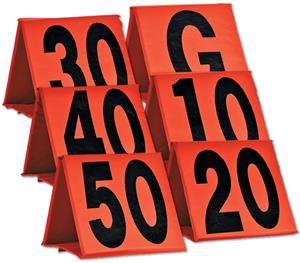 Non-Weighted Football Yard Markers (Set) A102