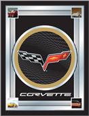 Holland Corvette C6 Black/Grey Design Logo Mirror Holland Corvette C6 Black/Grey Design Logo Mirror