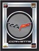 Holland Corvette C6 Grey Design Logo Mirror Holland Corvette C6 Grey Design Logo Mirror
