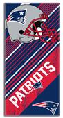NFL New England Patriots Diagonal Beach Towels