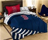 Northwest MLB Red Sox Twin Bed In Bag Contrast