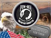 Holland POW MIA Military Printed Canvas Art Holland POW MIA Military Printed Canvas Art