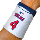 Fan Band MLB St Louis Cardinals Molina Wristband